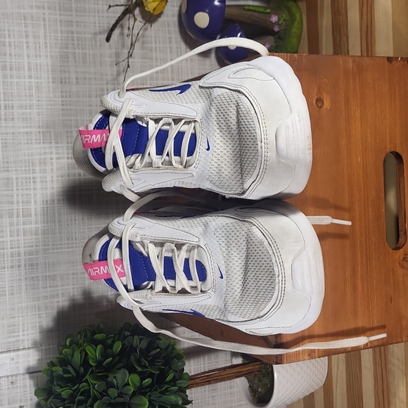 Nike Air Max Bolt AMD, White Indigo burst pink Blast, Daily Casual Sneakers - Picture 2 of 6